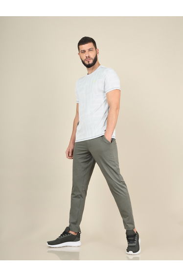 Men Solid Relaxed Fit Track Pants