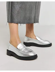 Plain Chunky Loafer Ex Wide - 1