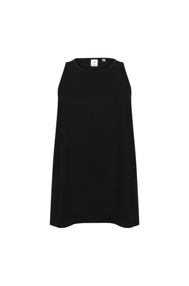 Tombo Womens/Ladies Open Back Vest - Black