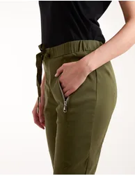 Zip Drawstring Trousers - 3