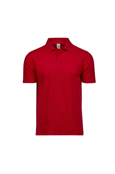 Tee Jays Mens Power Polo Shirt - Red