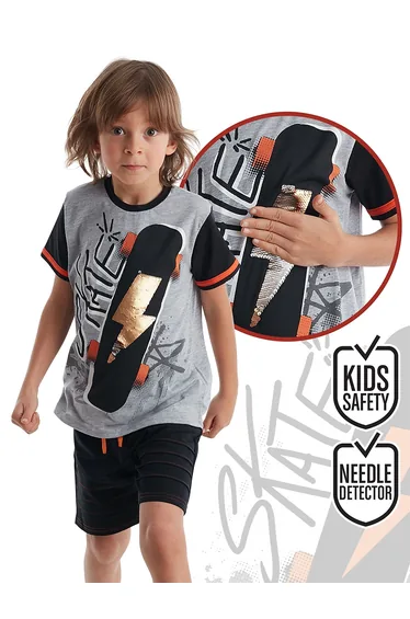 Thunder Skate Boy's T-shirt Shorts Set