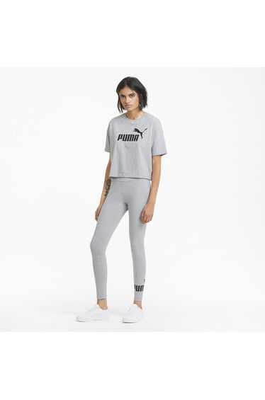 ESS Logo Leggings Light Gray Heather