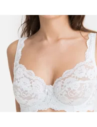 Lace Full Cup Underwired Bra - 3