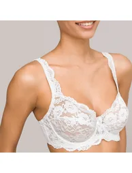 Lace Full Cup Underwired Bra - 7