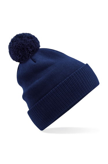 Beechfield Snowstar Organic Cotton Beanie - Oxford Navy