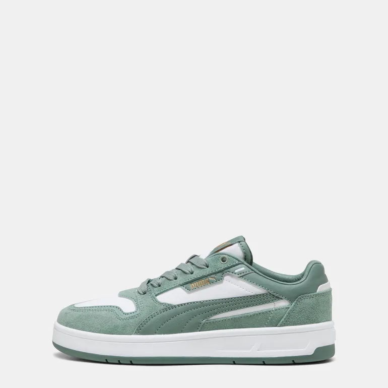 Boy's Puma Junior Court Classic SD Trainers in White