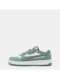 Boy's Puma Junior Court Classic SD Trainers in White