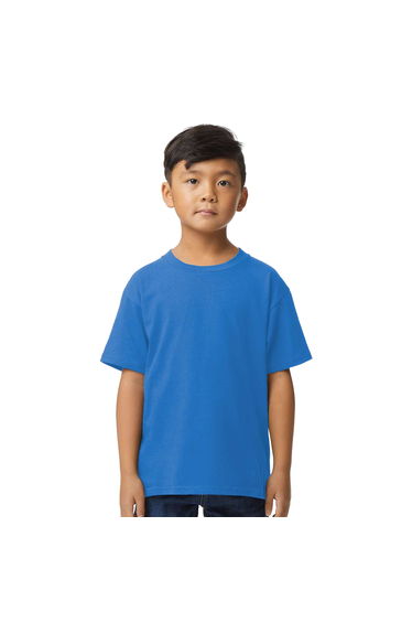 Gildan Childrens/Kids Midweight Soft Touch T-Shirt - Royal Blue