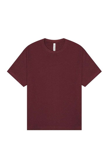 Bella + Canvas Unisex Adult Heavyweight Boxy T-Shirt - Maroon