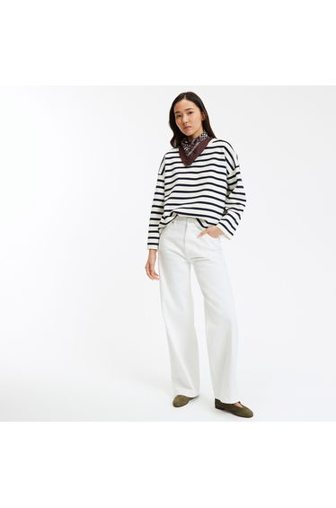 Signatures Guillaume Striped Jumper/Sweater with Crew Neck