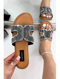 Sparkle Glow Halo Cut-Out Sliders Black - 1
