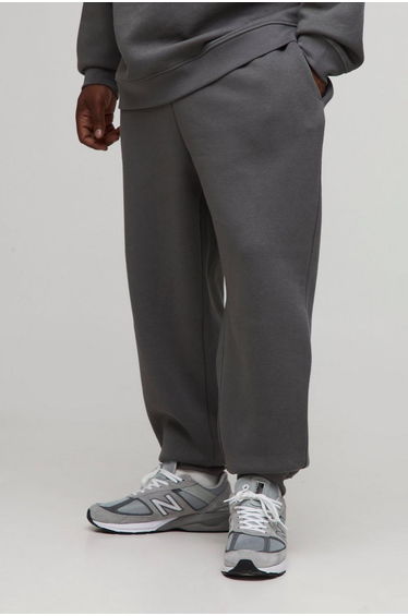 Plus Basic Regular Fit Jogger - charcoal
