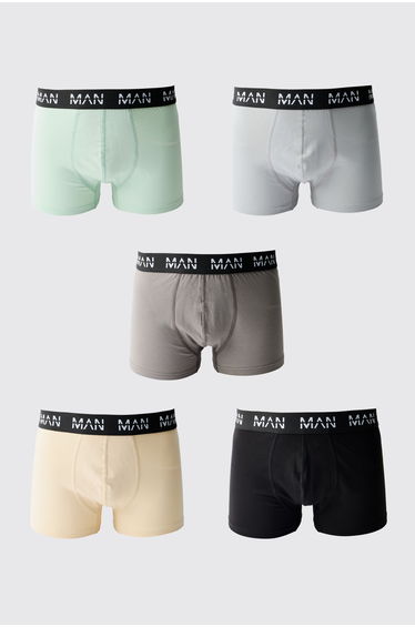 Basic Tonal 5 Pack Original Man Boxers - multi