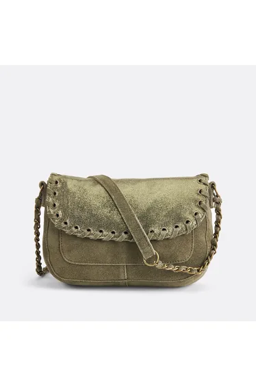 حقيبة كروس بيسز باللون الأخضر