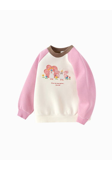 Girls' Printed Sweatshirt