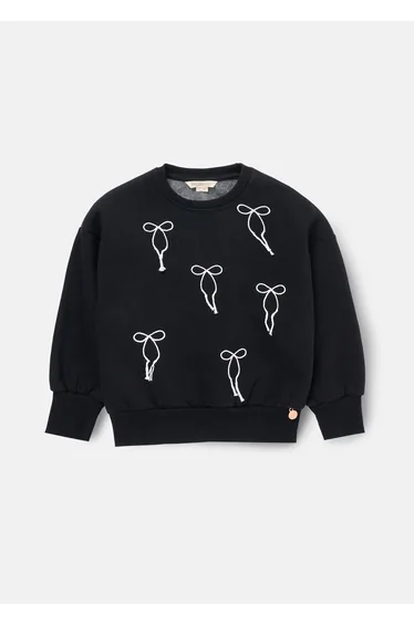 Imogen Embroidered Bow Sweat