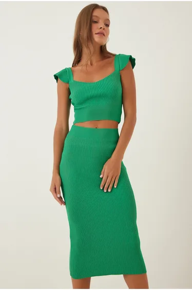 Two-Piece Set - Green - Regular fit