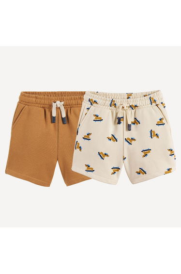 Pack of 2 Shorts in Fleece