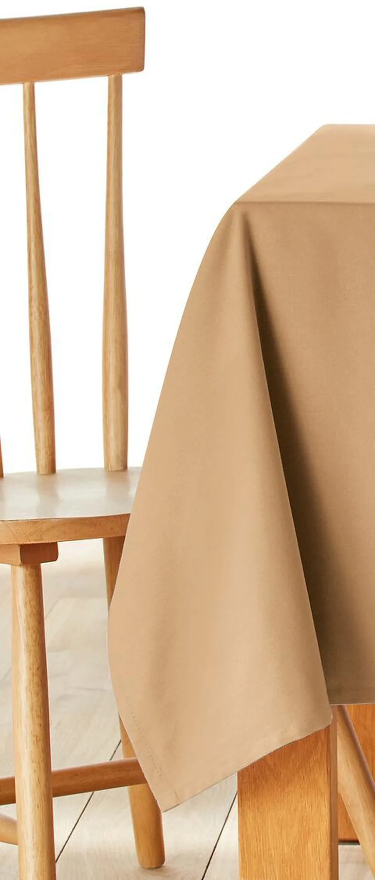 مفرش طاولة قطن مضاد للبقع