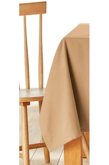 Scenario Stain-Resistant 100% Cotton Tablecloth