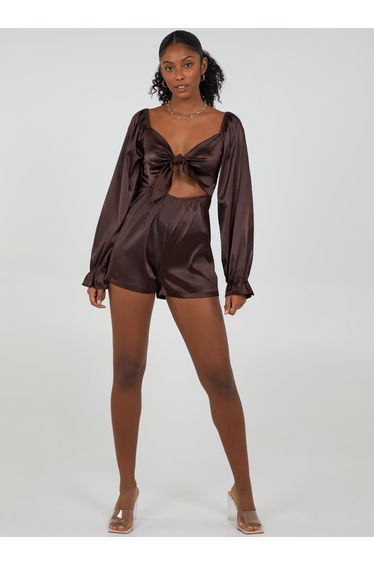 Tie Front Playsuit