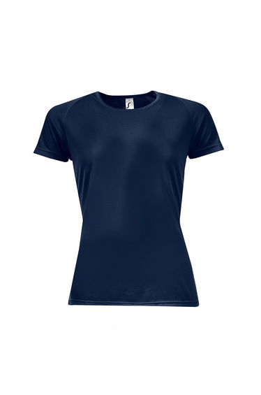 SOLS Womens/Ladies Sporty Short Sleeve T-Shirt - French Navy