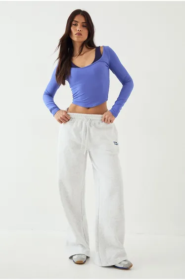 DSGN Studio Sport Straight Leg Jogger - ash grey