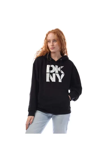 هودي دكني بأكمام طويلة