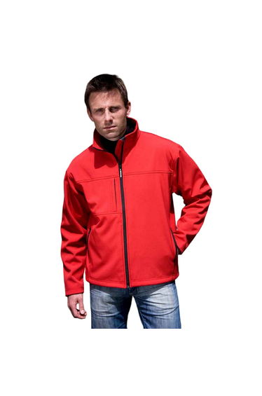 Result Mens Classic Soft Shell Jacket - Red