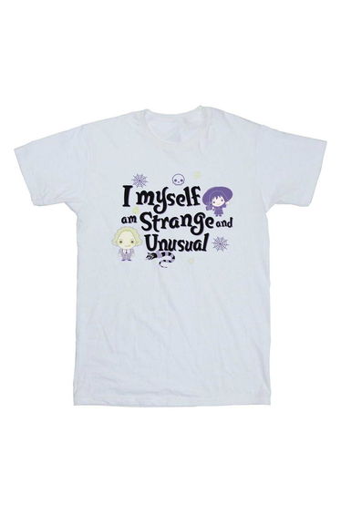 Beetlejuice Boys Strange And Unusual Cotton T-Shirt - White