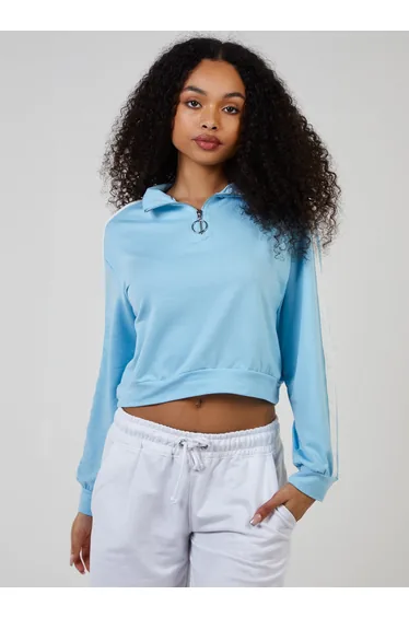 Half Zip Up Sweatshirt