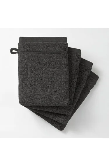 مجموعة قفازات استحمام قطنية عدد 4