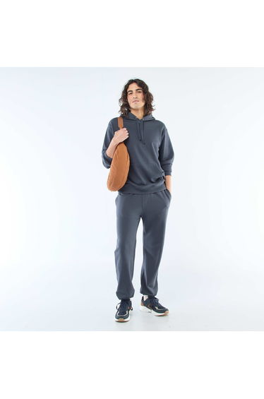 Solid French Terry Joggers Navy