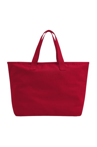 Westford Mill Canvas Heavy Duty Tote Bag - Scarlet Red