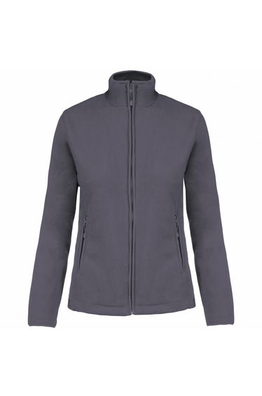 Kariban Womens/Ladies Maureen Microfleece Jacket - Convoy Grey