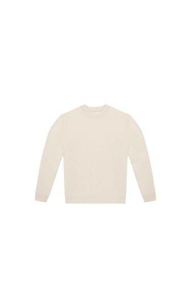 B&C Unisex Adult ID.332 Crew Neck Sweatshirt - Off White
