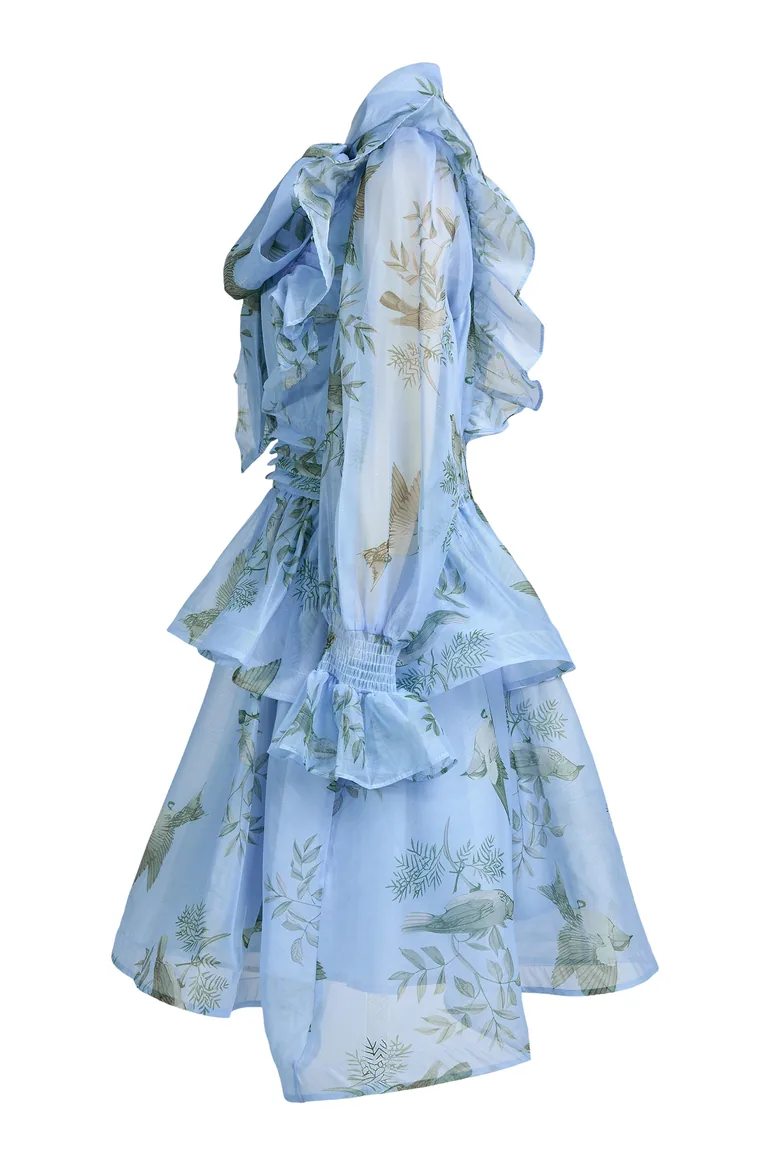 high neck lace dress white Princesa White Lace Drop Waist Maxi Dress - XS Size - Women's Dresses