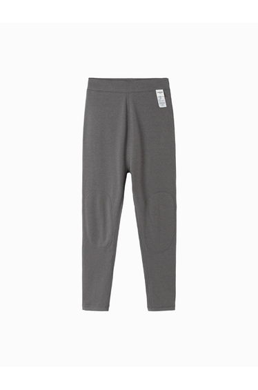 Unisex Leggings with Reinforced Knee Patches