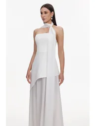 فستان ماكسي ميش سترابليس - 3