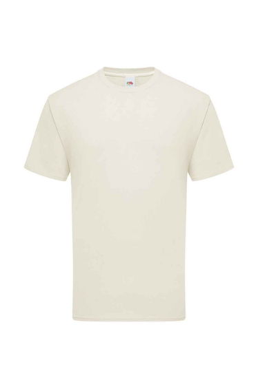 Fruit Of The Loom Mens Ringspun Premium T-Shirt - Natural