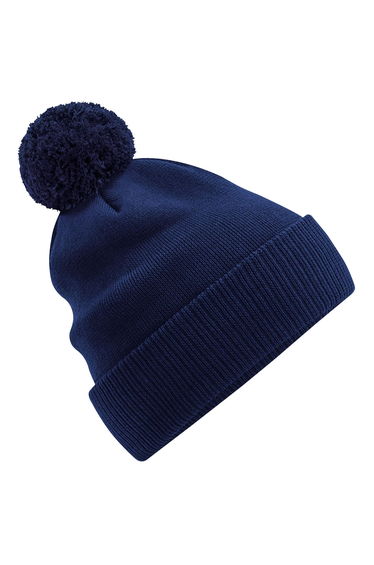 Beechfield Snowstar Organic Cotton Beanie - Oxford Navy