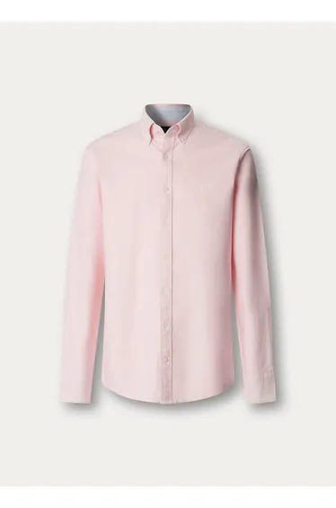 قميص أكسفورد - زهري