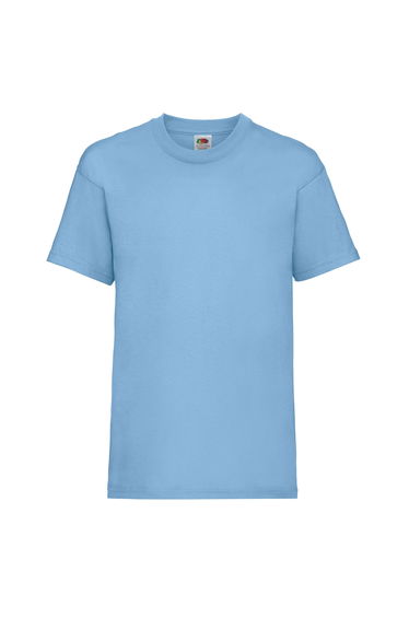 Fruit of the Loom Childrens/Kids Value T-Shirt - Sky