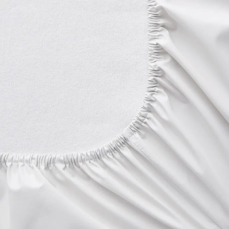 Veneto Cotton Percale Fitted Sheet, 30cm Flap - 4
