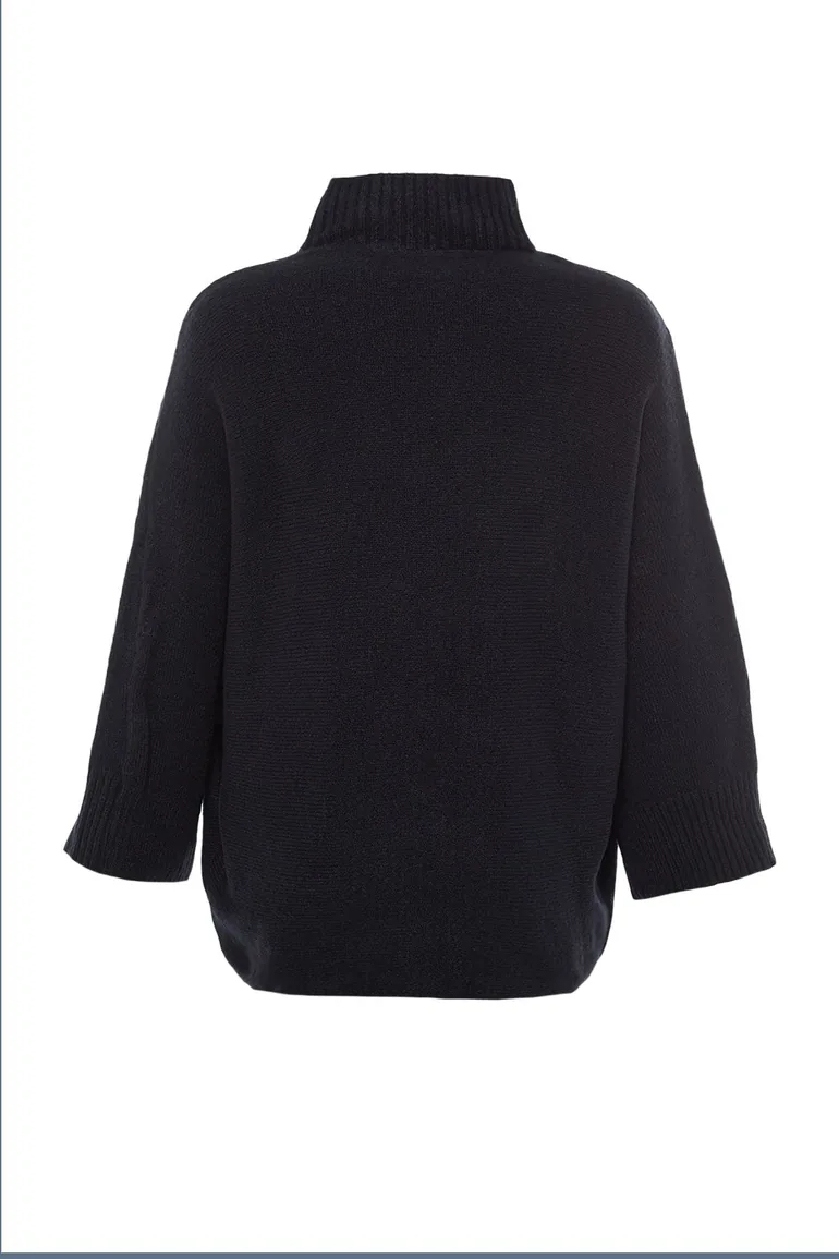 Sweater - Navy blue - Regular fit - 7