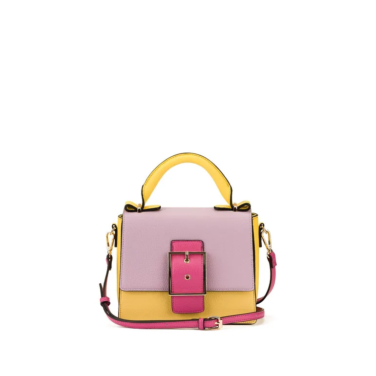 Three-Tone Mini Handbag - 1