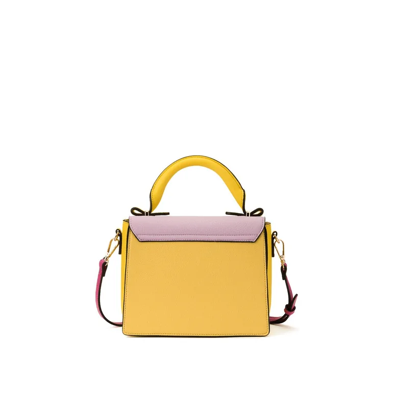 Three-Tone Mini Handbag - 4