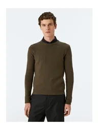Knitwear Sweater Basic Crew Neck Viscose - 2