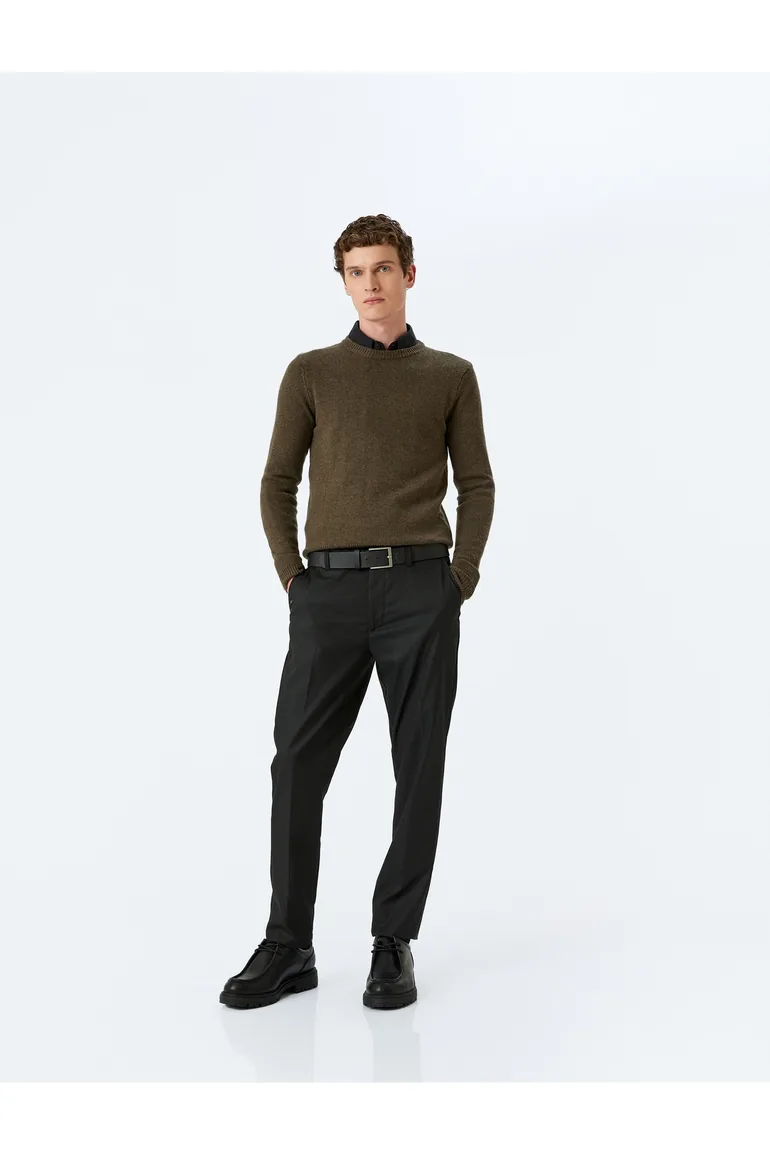 Knitwear Sweater Basic Crew Neck Viscose